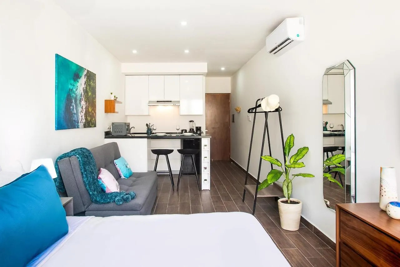 Apartamento Cozy Studio With Wifi & Netflix Playa del Carmen